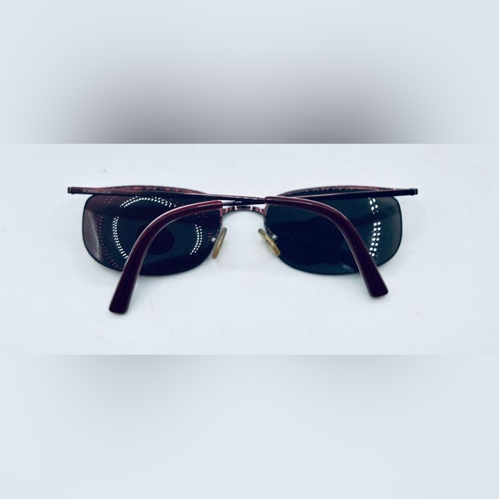 Vintage Romeo Gigli RG185/S Bronze Oval Sunglasses Frames Only - Picture 4 of 8